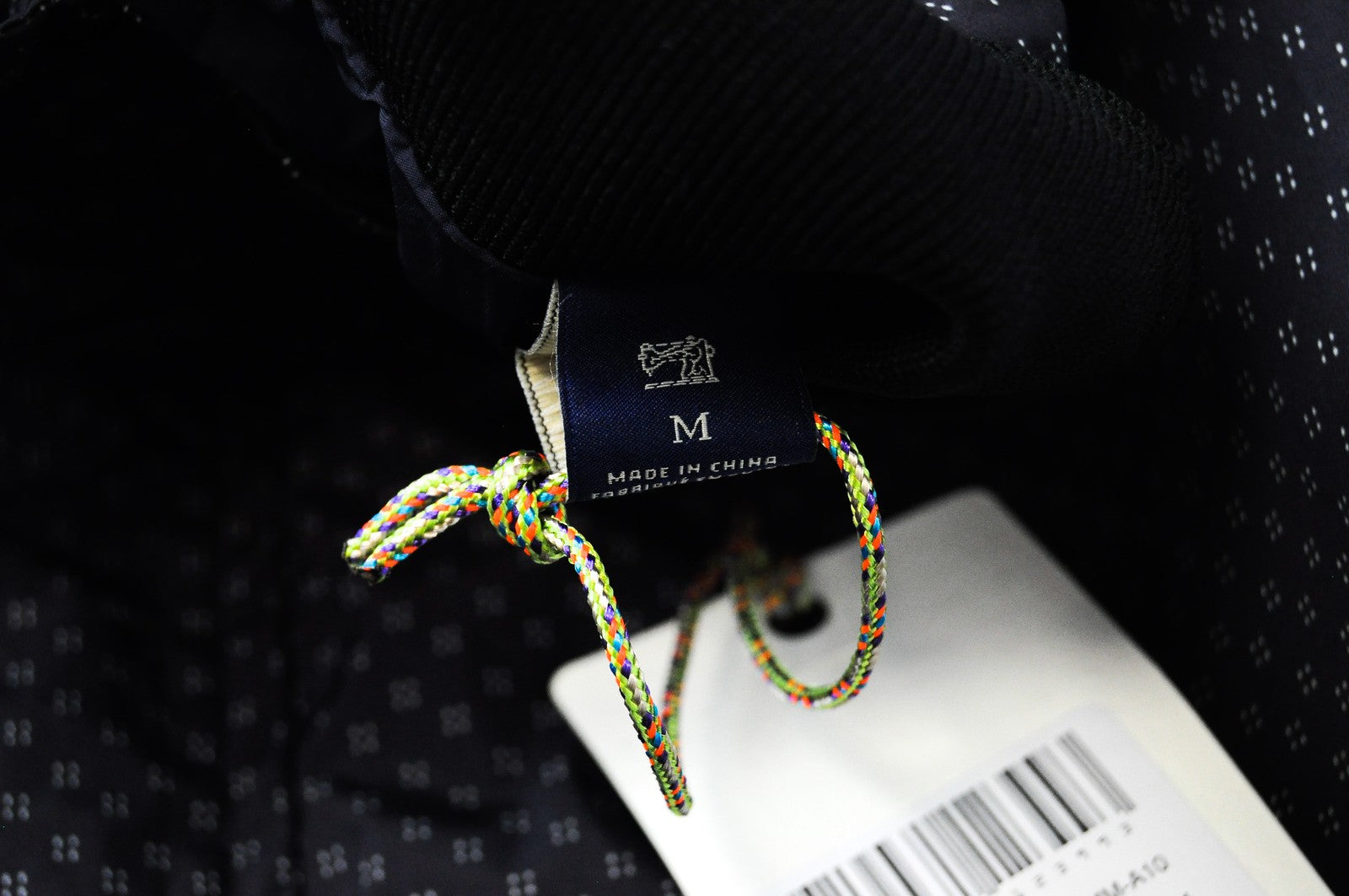 SCOTCH &amp; SODA Ams Couture vyriška striukė M tamsiai pilka su pamušalu ir raštuota ilgomis rankovėmis 