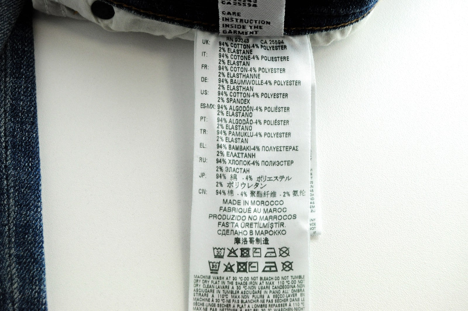 DIESEL Troxer R6AP8 vyriški mėlyni džinsai W28/L32 Slim Skinny sendinto dėmėto džinso rašto 