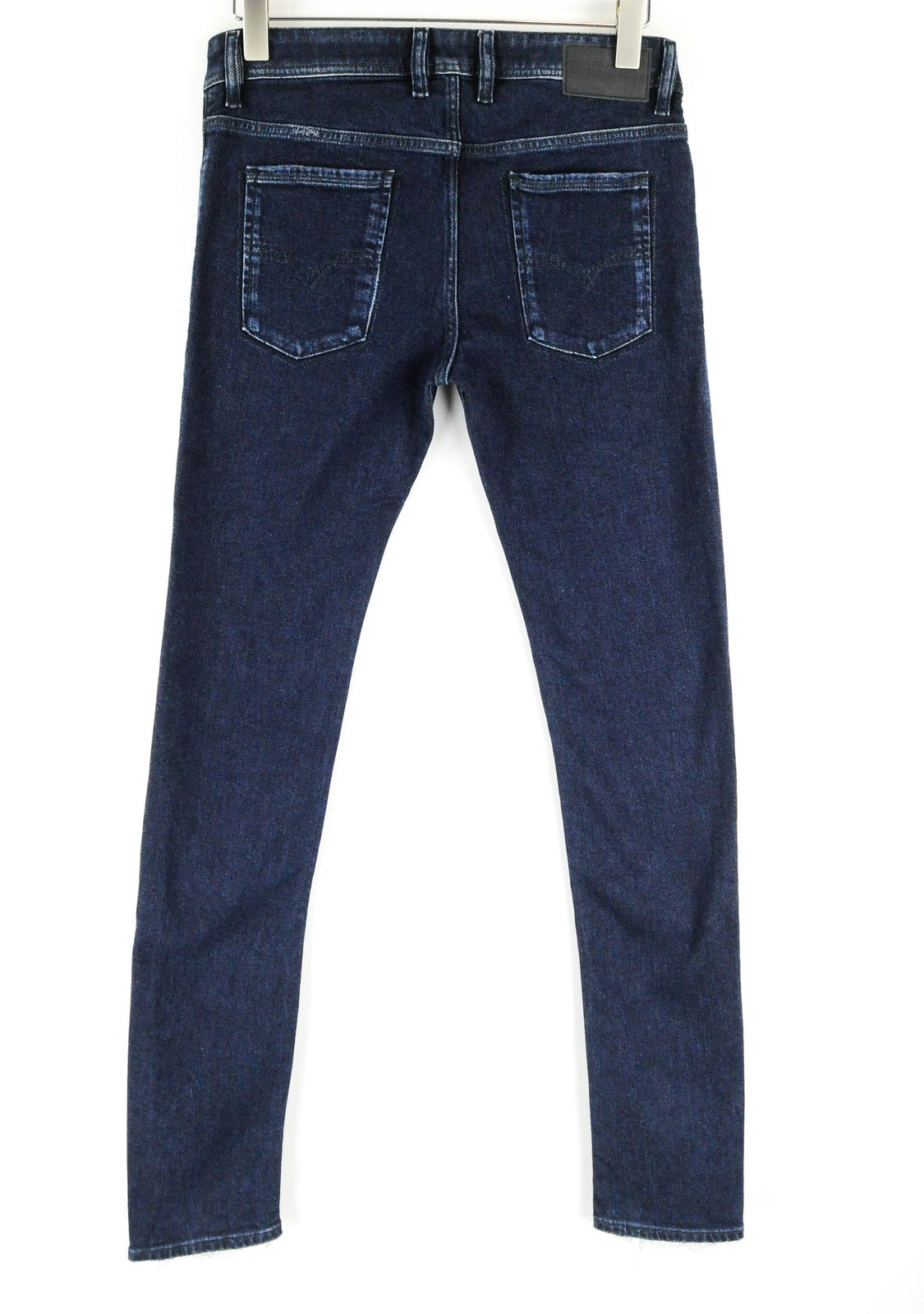 DIESEL Sleenker 084YD vyriški mėlyni džinsai W29/L32 Slim Skinny tamsiai skalbto džinso spalvos 