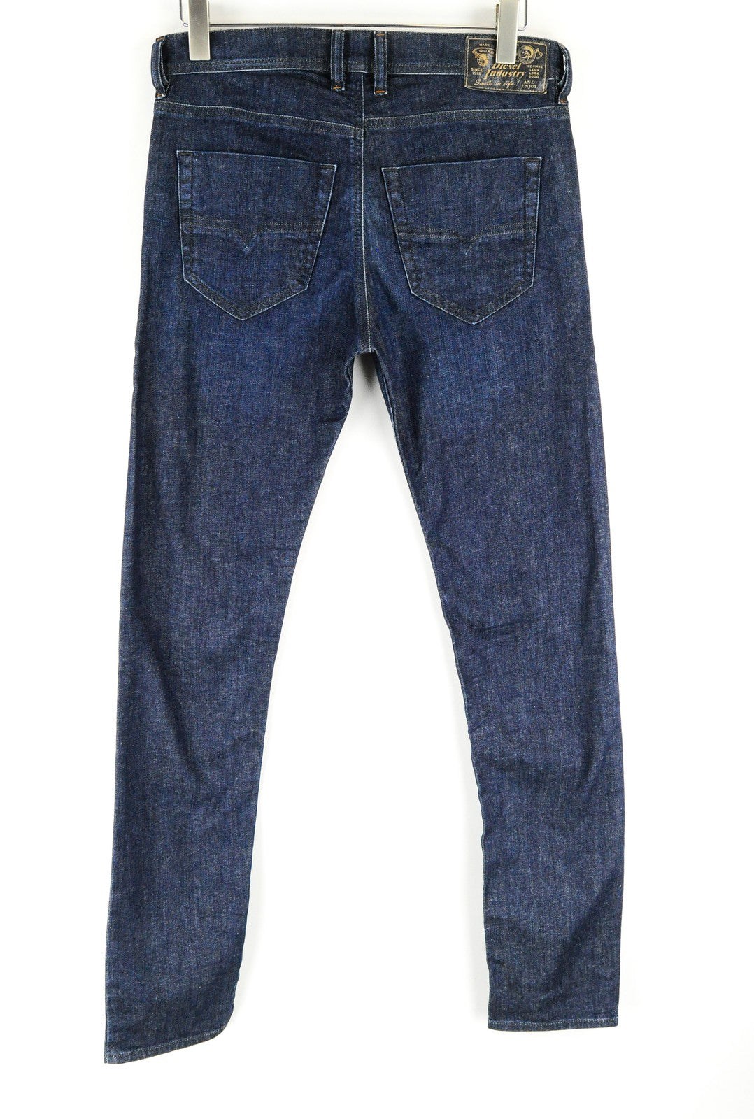 DIESEL Tepphar R845B vyriški mėlyni džinsai W29/L32 Stone Wheel Slim Carrot Stretch 
