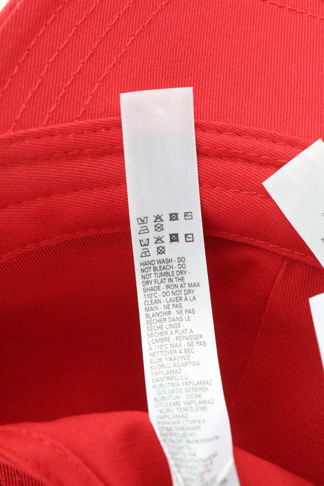 DIESEL Corry-Gum vyriška kepurė OS raudona beisbolo medvilninis lopas priekyje logotipas laisvalaikio unisex 