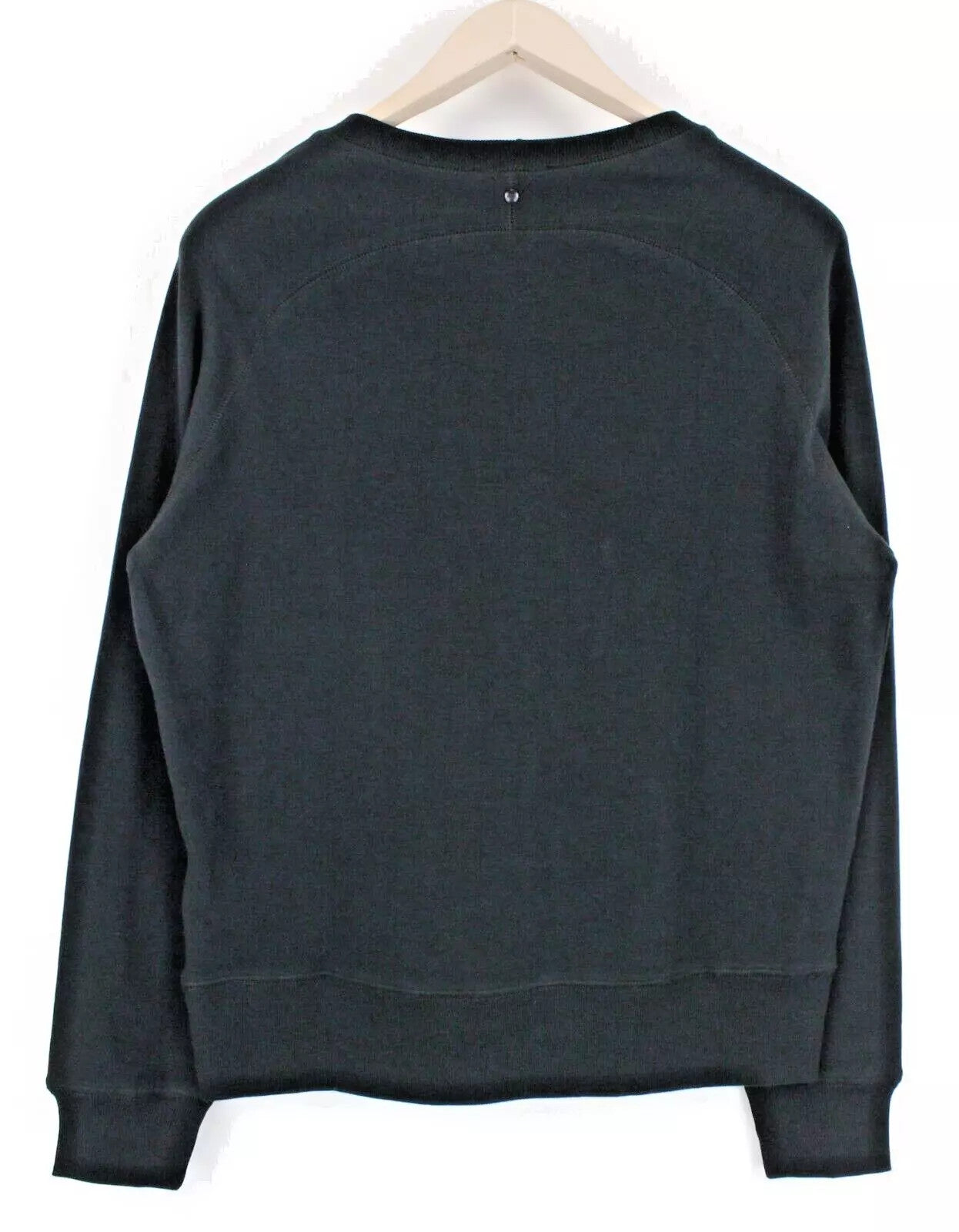 DIESEL F-Gertrude moteriškas megztinis M juodos spalvos tamprios medvilnės palaidinės su logotipu 