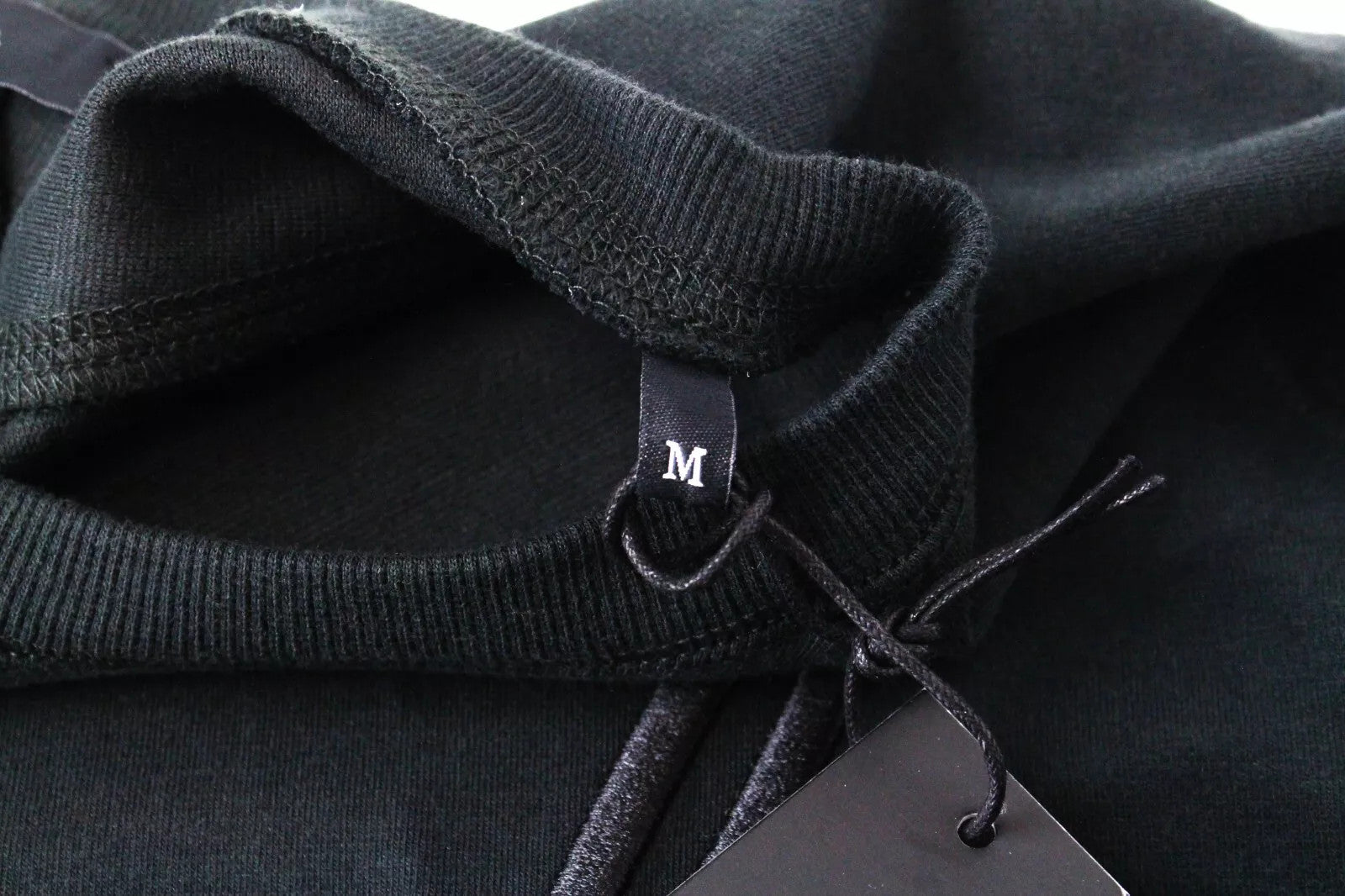 DIESEL F-Gertrude moteriškas megztinis M juodos spalvos tamprios medvilnės palaidinės su logotipu 