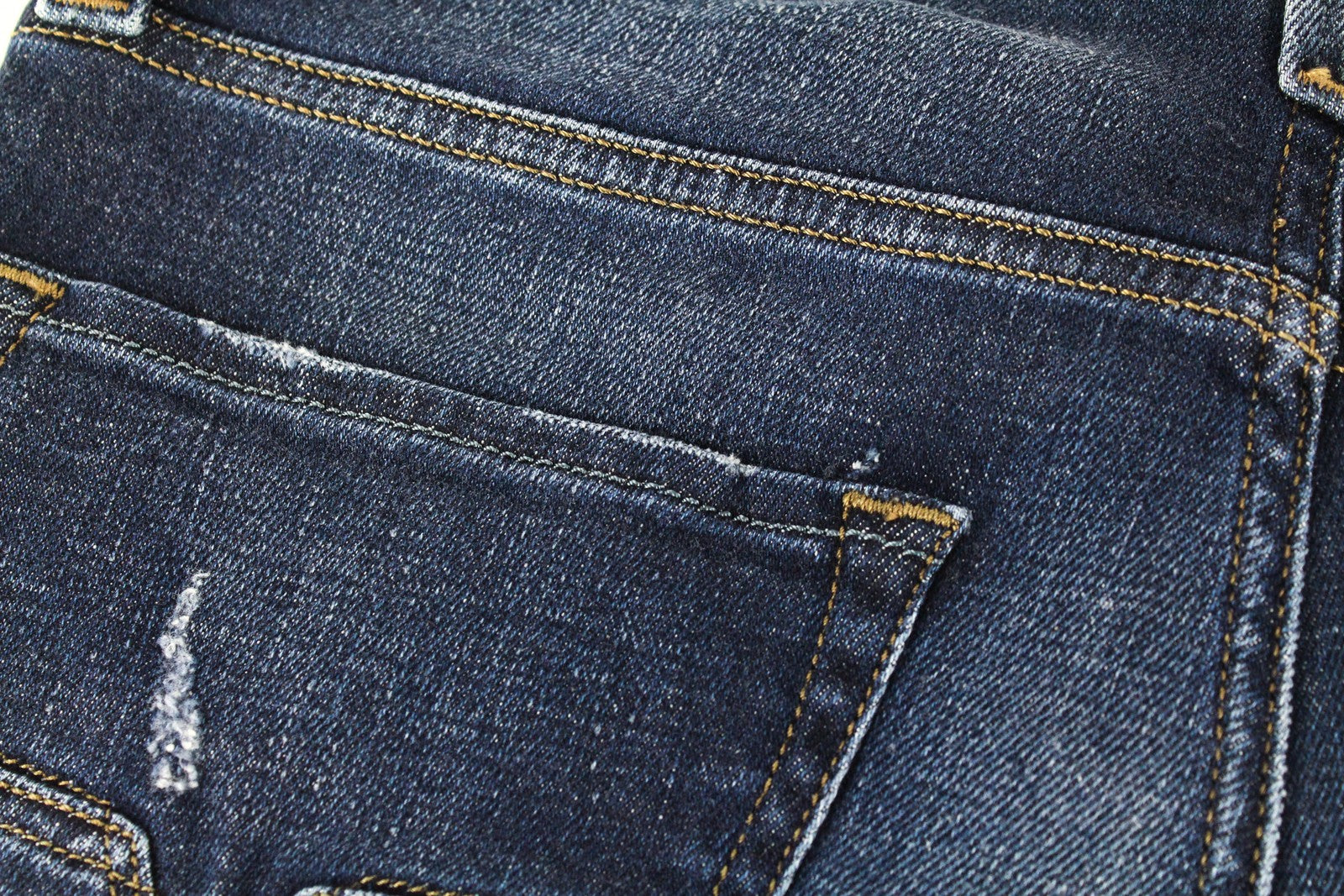 DIESEL Larkee-Beex 084QT Men's Jeans W26/L30 Tapered Fit Blue Cotton Ripped