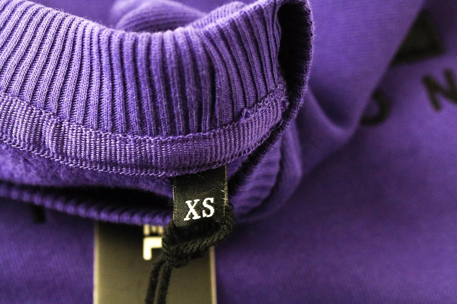 DIESEL F-Arap moteriškas džemperis XS dydžio violetinis ilgomis rankovėmis su medvilniniu logotipu 