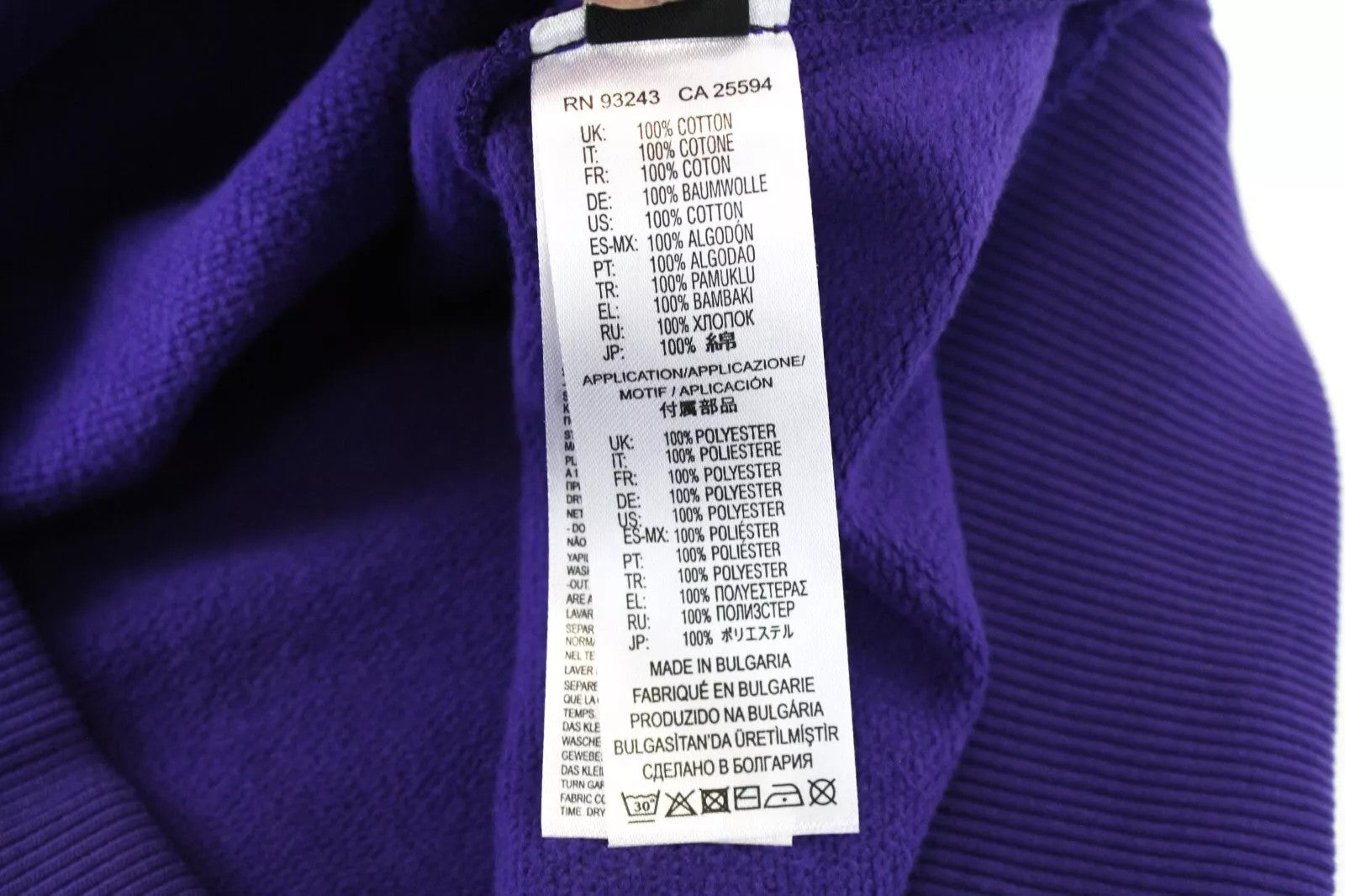 DIESEL F-Arap moteriškas džemperis XS dydžio violetinis ilgomis rankovėmis su medvilniniu logotipu 
