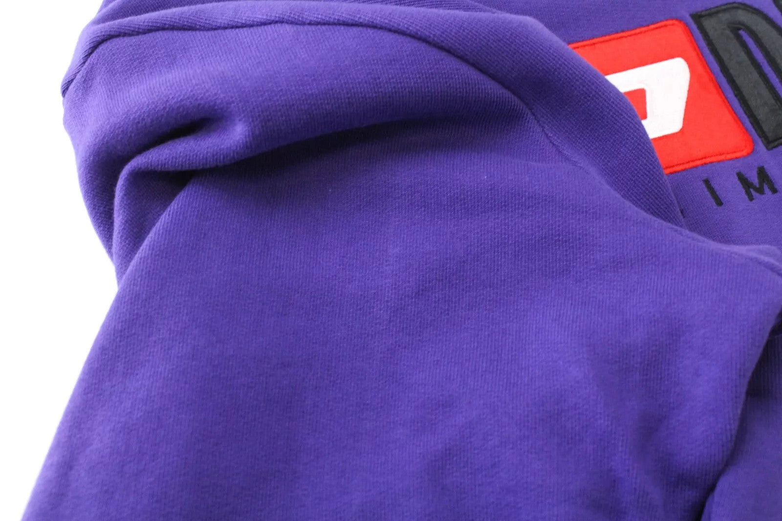 DIESEL F-Arap moteriškas džemperis XS dydžio violetinis ilgomis rankovėmis su medvilniniu logotipu 