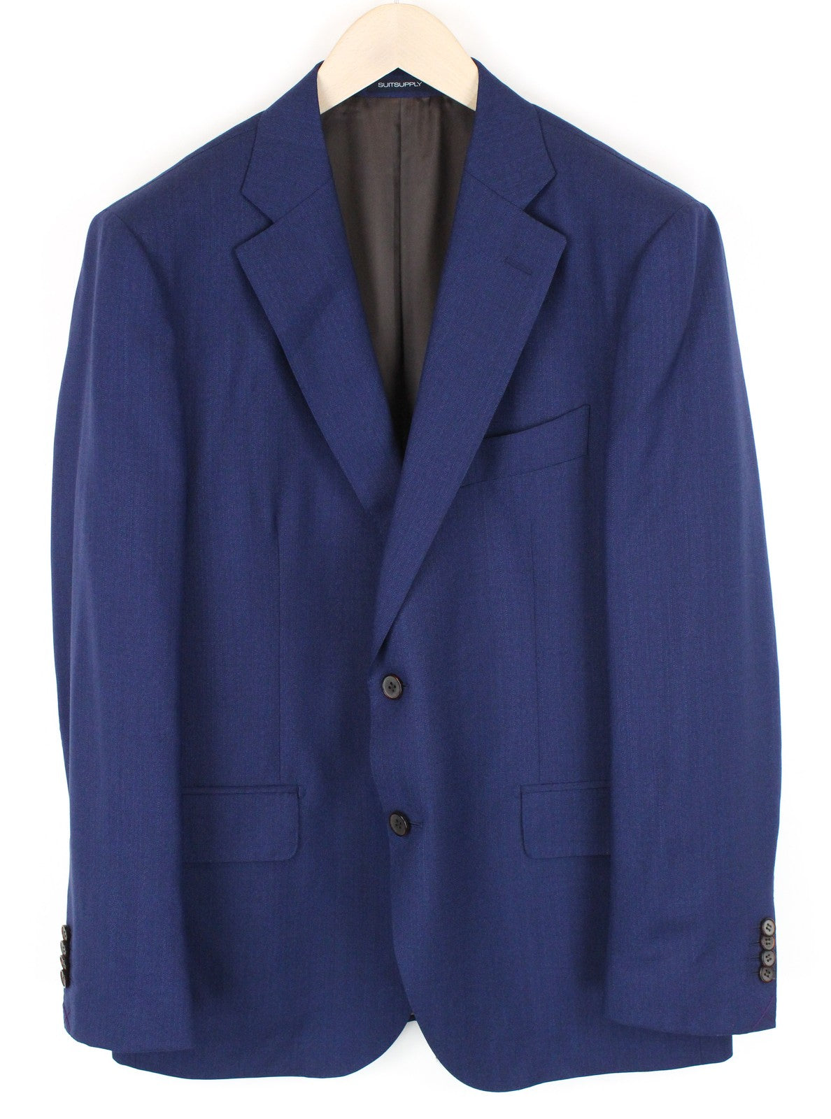 SUITSUPPLY Lazio Men's Suit UK44S Navy Blue Blazer Waistcoat Slim Fit Classic