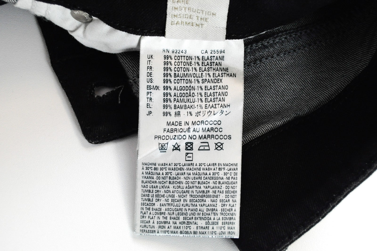 DIESEL Groupee 0R84A moteriški juodi džinsai W23/L32 žemo juosmens, itin ploni, aptempti