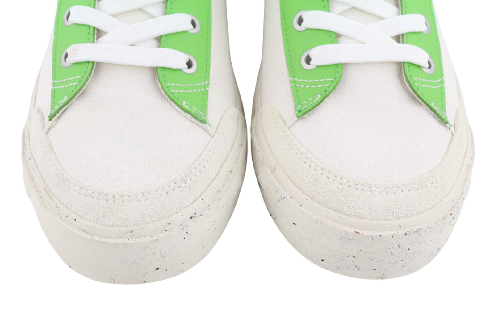 DIESEL A-Athos Mid vyriški sportbačiai EU43 UK9 balti migdolų nosys aukštais nėriniuotais bateliais 