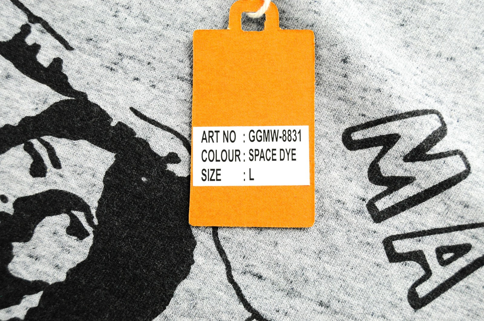 GOOD GENES džemperis pilkas medvilnės mišinio ilgomis rankovėmis su Matahari logotipu 