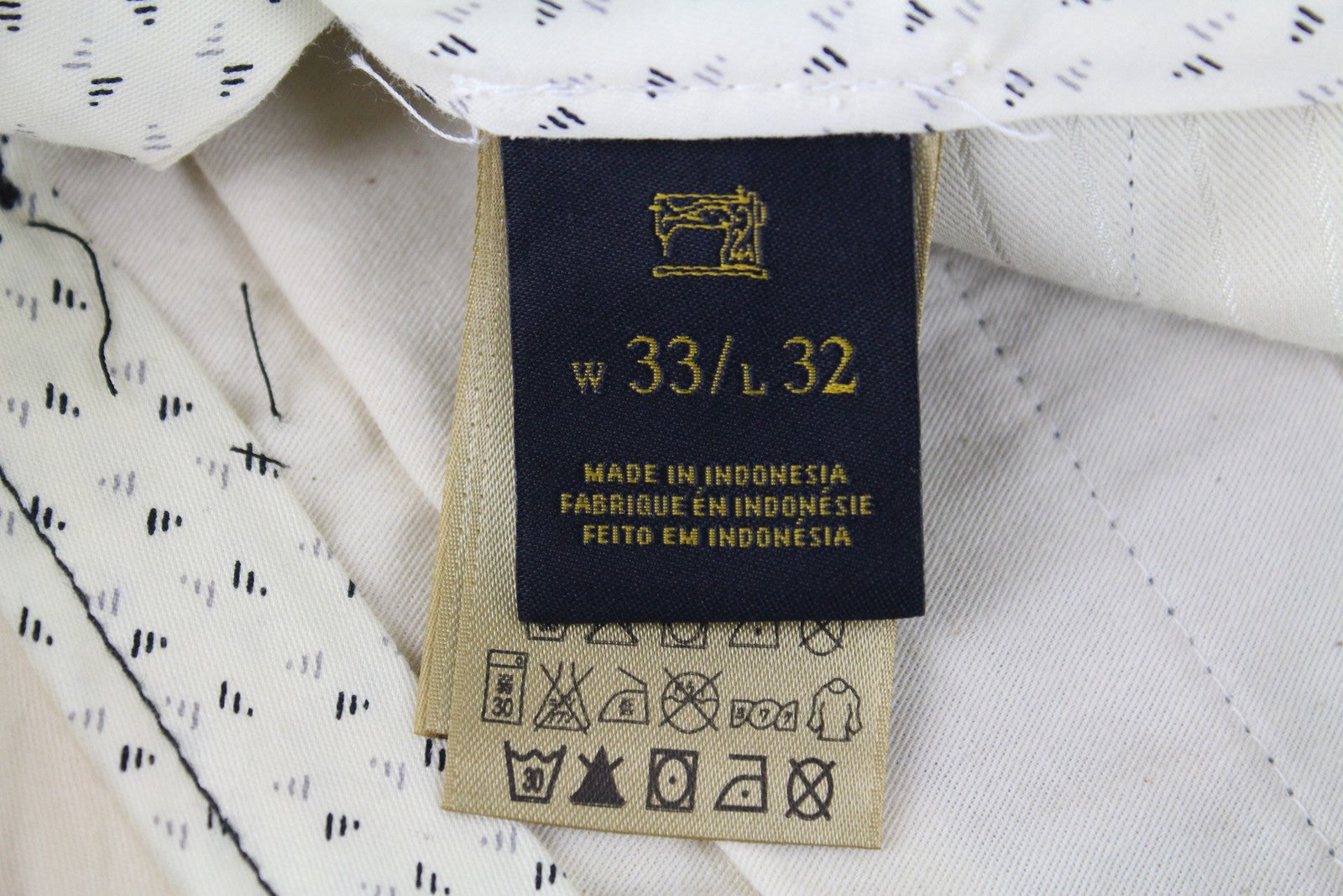 SCOTCH & SODA Stuart Men's Trousers W33/L32 Slim Pleated Grey Cotton Belted