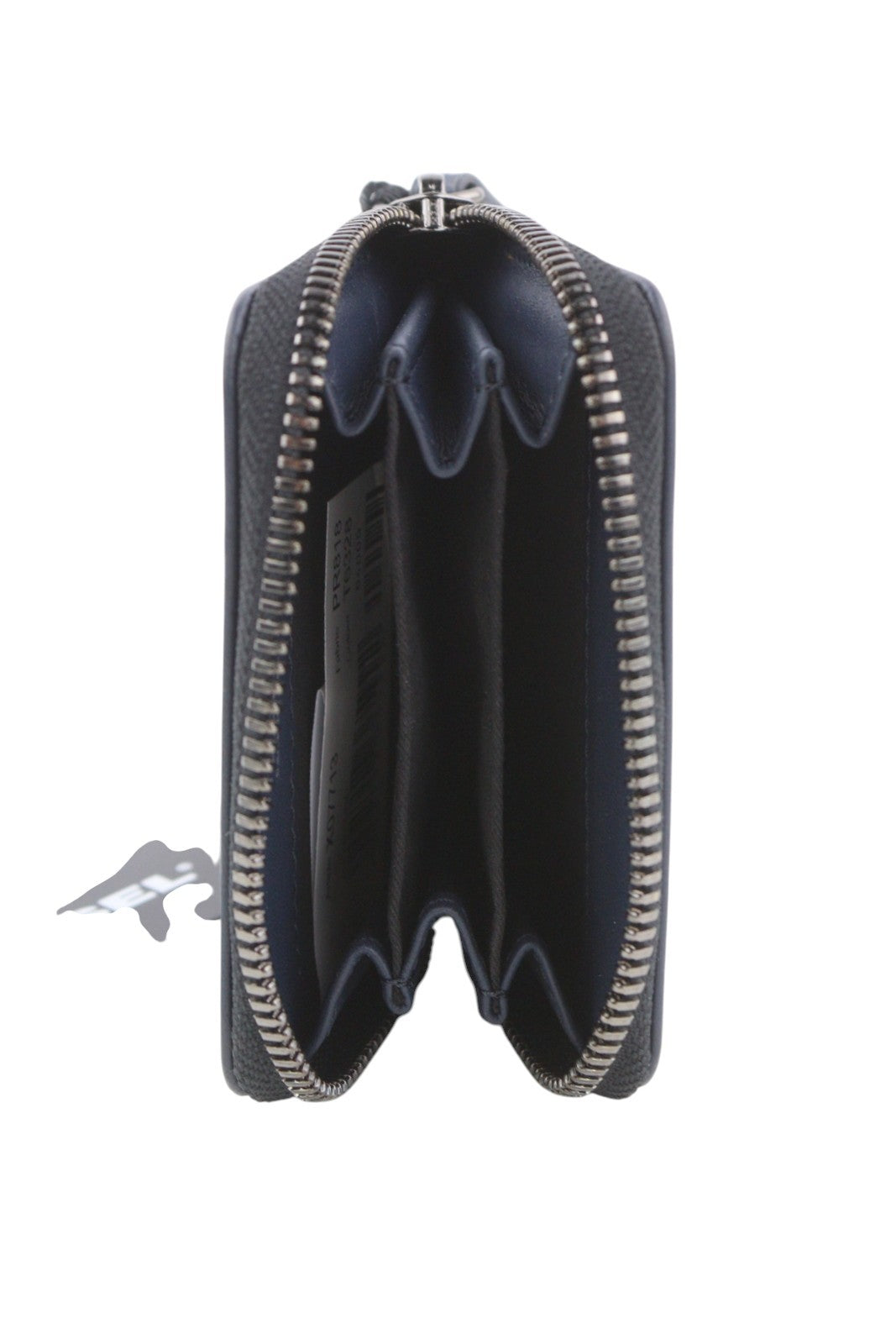 DIESEL Leathergo Japaround moteriška piniginė su tamsiai mėlyna užtrauktuku, rekomenduojama kaina – 140 € 