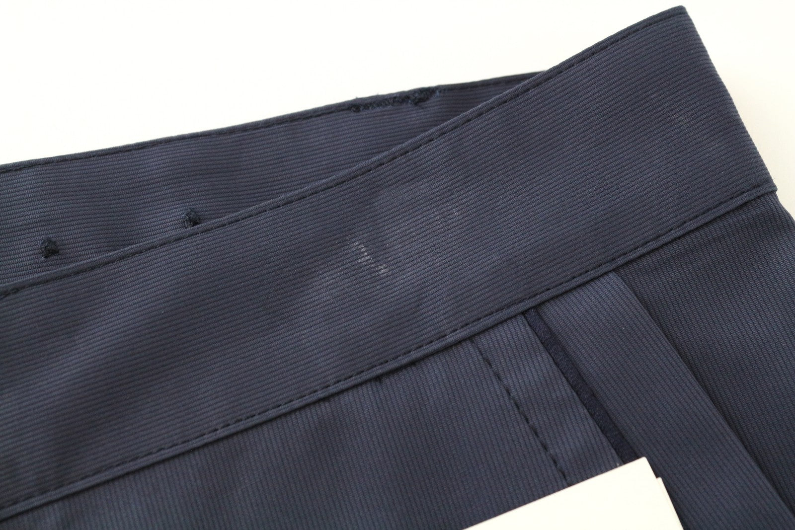 RICHMOND X Men's Shorts 52 Blue Twill Bermuda Cotton Pocketed Button Fly Style