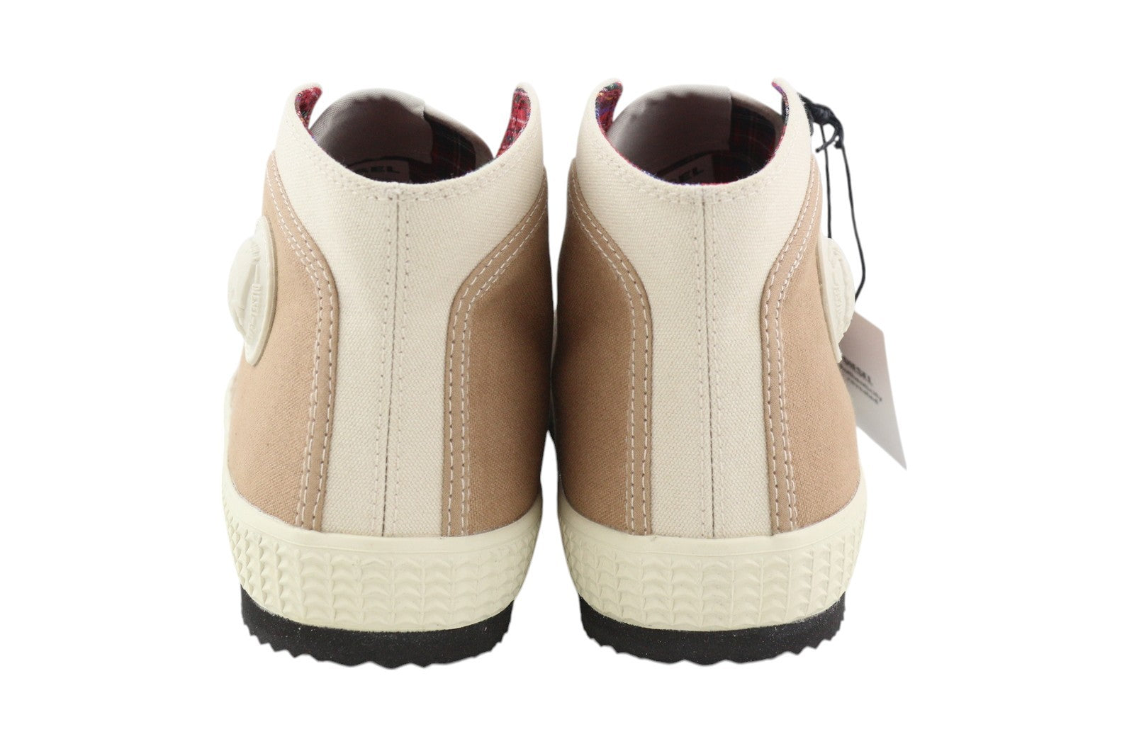 DIESEL S-Yuk MC vyriški sportbačiai, 44.5 dydis, smėlio spalvos, suvarstomi, migdolų nosimi, RRP 120 € 