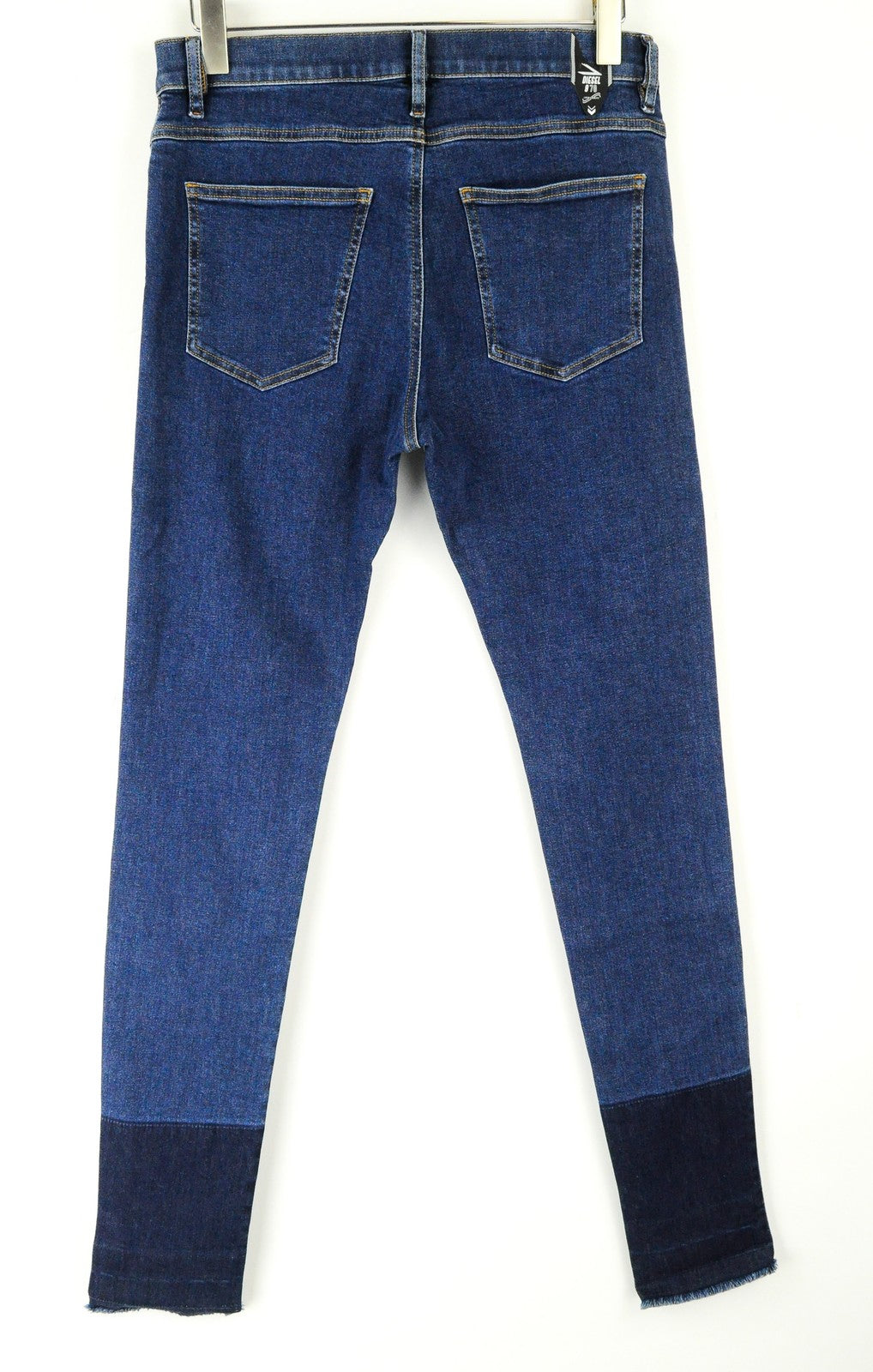 DIESEL D-Istort-SP 085AU vyriški džinsai W31/L32 itin aptempti mėlyni tamprūs medvilniniai džinsai 