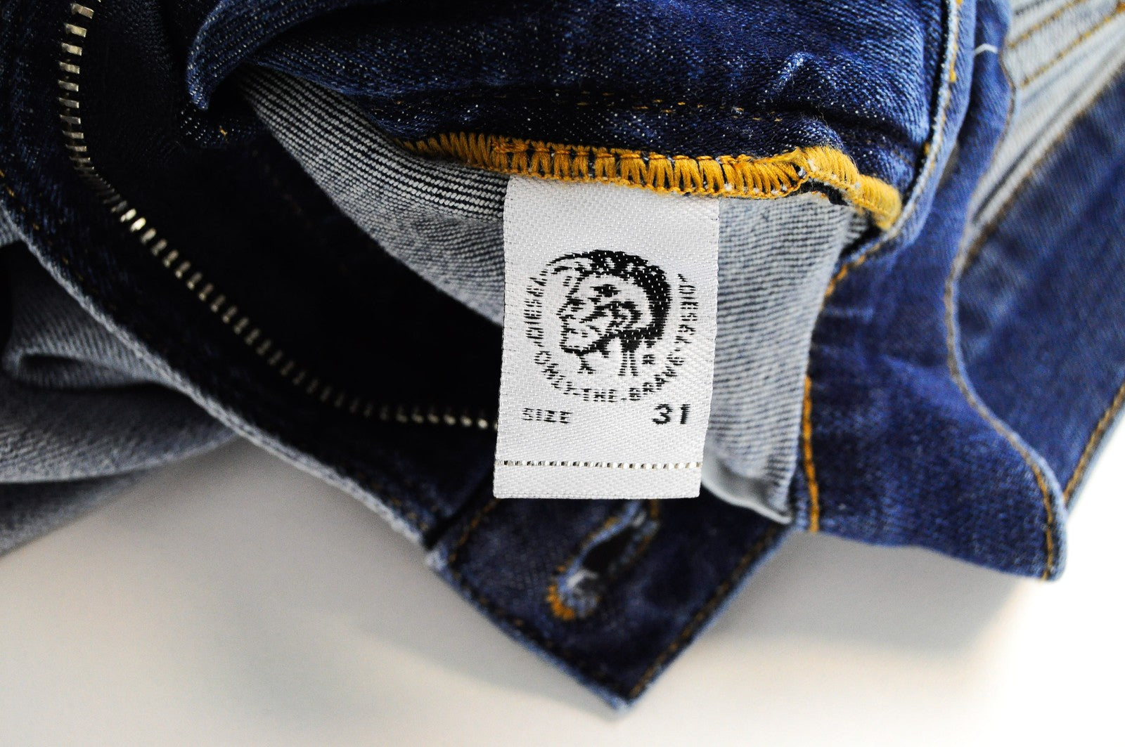 DIESEL D-Istort-SP 085AU vyriški džinsai W31/L32 itin aptempti mėlyni tamprūs medvilniniai džinsai 