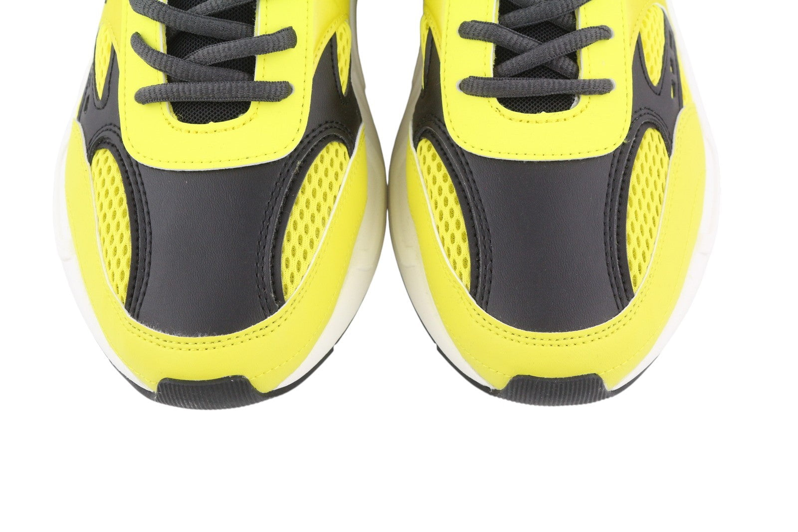 DIESEL S-Serendipity Sport vyriški sportbačiai, EU43, geltoni, raišteliais su migdolų formos nosele, RRP 150 €