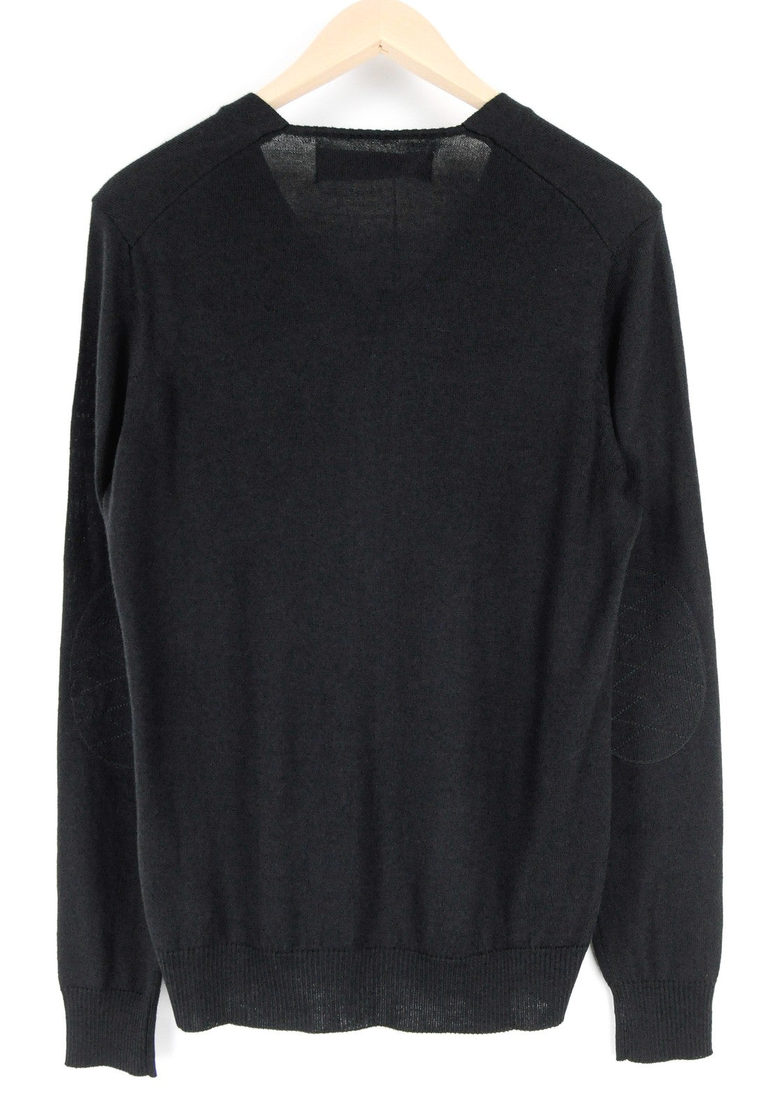 REPLAY megztinis M, juodas, vilnos mišinio, ilgomis rankovėmis, vyriškas megztas kardiganas, laisvalaikio stiliaus 