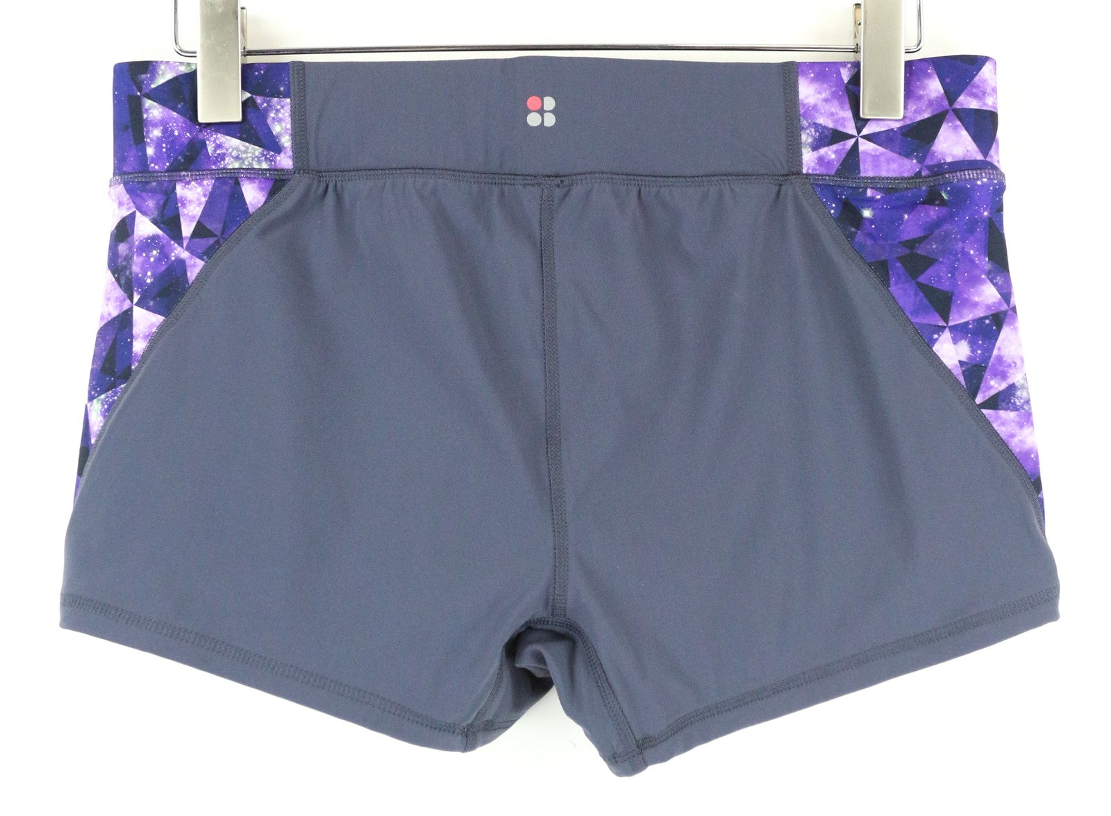 SWEATY BETTY Aštanga jogos moteriški šortai, XL dydžio, greitai džiūstantys, tamprūs, su pamušalu 