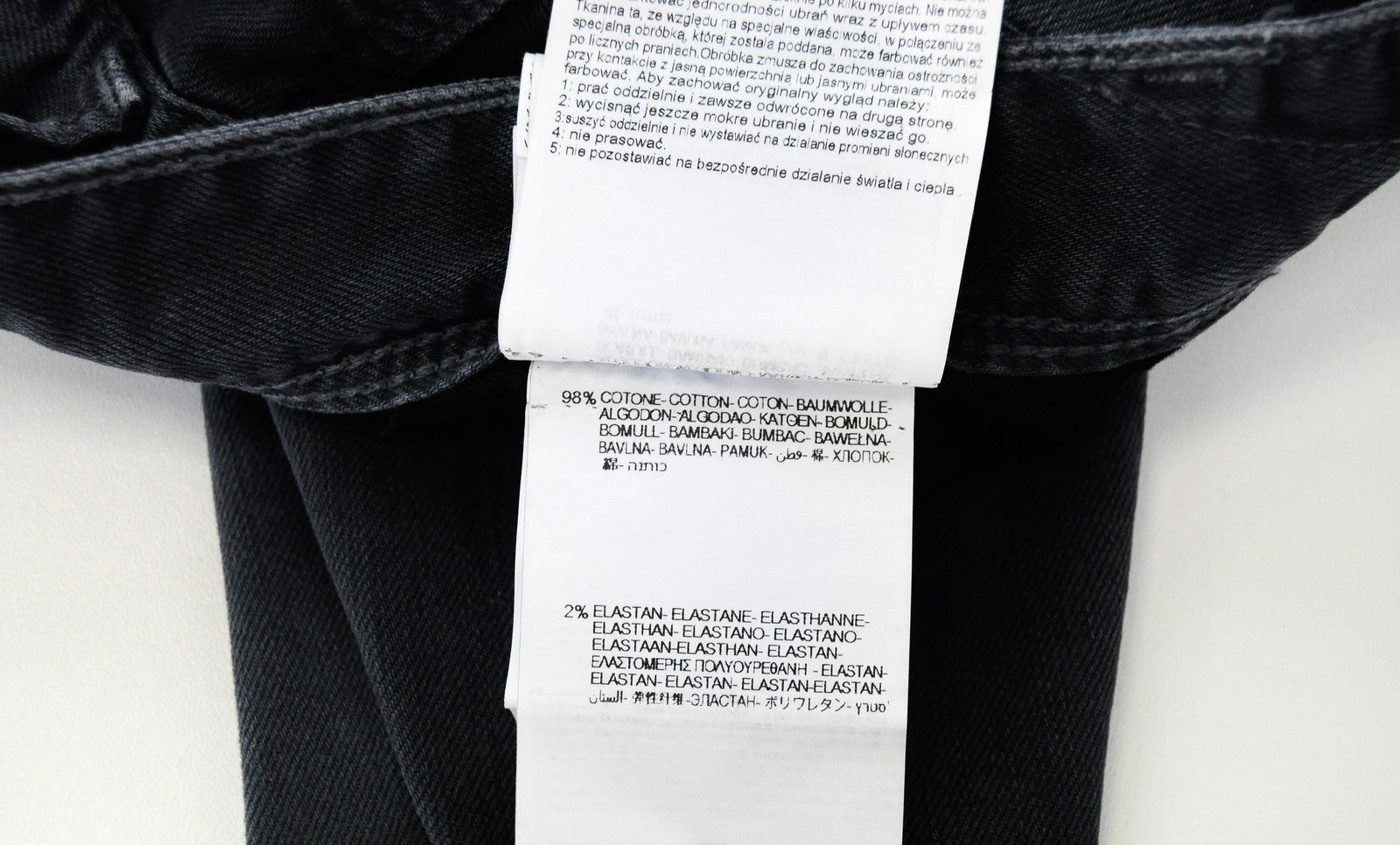 REPLAY Anbass vyriškos džinsinės kelnės W30/L34 Slim pilkai mėlynos skalbtos medvilninės tamprios kelnės 