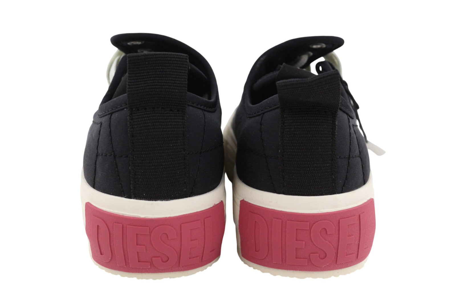 DIESEL S-Muji LC moteriški sportbačiai, EU35.5, UK3.5, juodi, žemi, apvalios nosies, RRP 160 € 