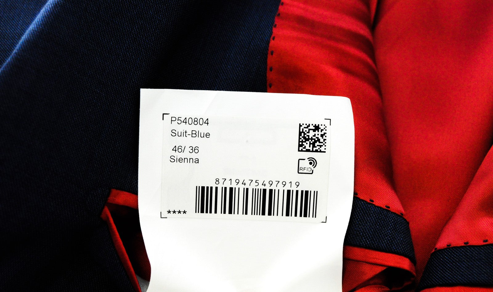 SUITSUPPLY Sienna vyriškas švarkas UK36R vilnonis Super 140's mėlynas 