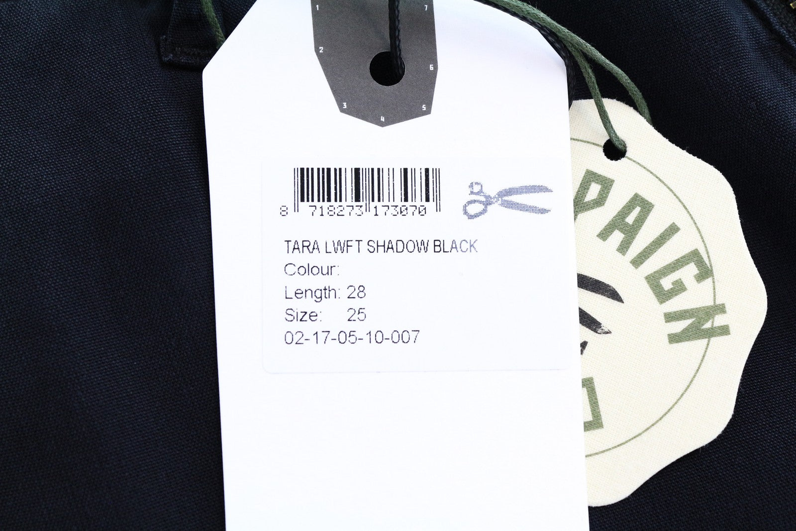 DENHAM Tara moteriškos kelnės W25/L28 juodos, lengvos, su keliomis kišenėmis 