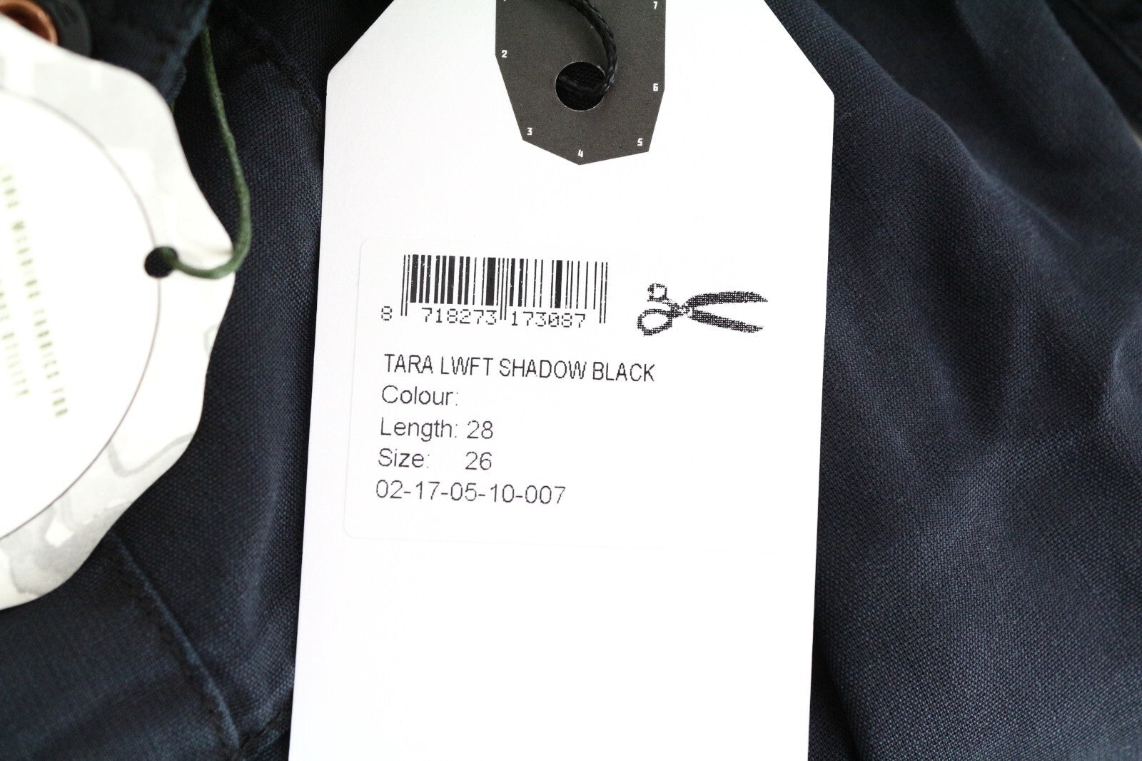 DENHAM Tara moteriškos kelnės W26/L28 juodos, laisvalaikio, su kišenėmis, lengvos 