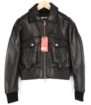 DIESEL G-Feijoa moteriška striukė XS, juoda, dengta, su izoliuotu kaklu ir pamušalu, RRP 395 € 