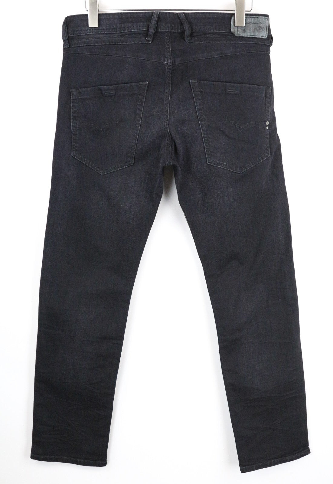 DIESEL Belther-R R06C7 vyriški džinsai W33/L30 Slim Tapered Black washed Stretch 