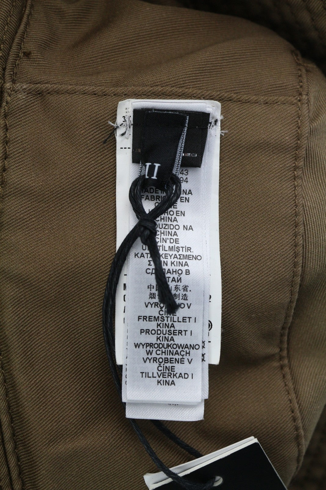 DIESEL D-Indig vyriška kepurė OS Brown Bucket All Seasons Casual Patch RRP 100 €