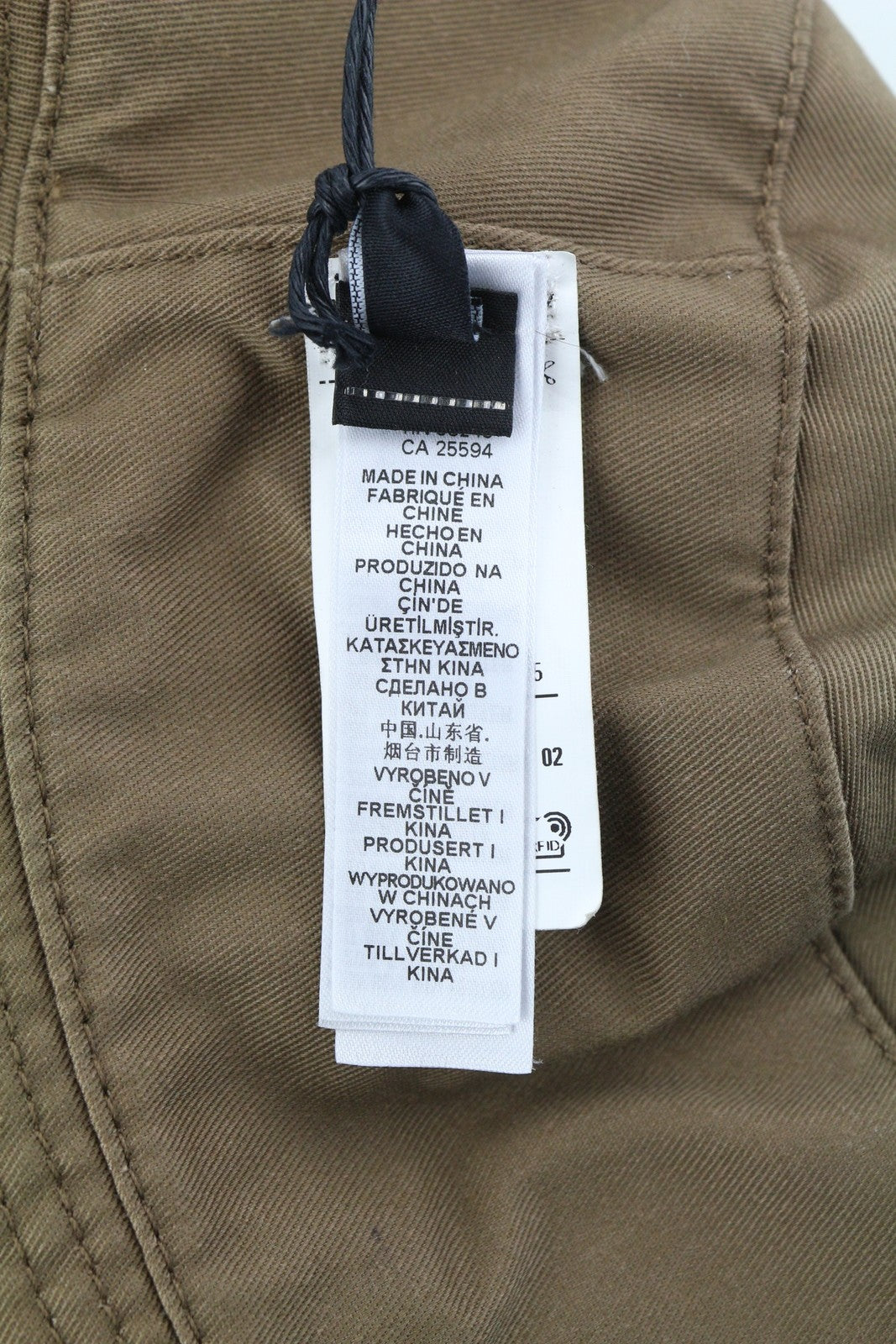 DIESEL D-Indig Men Hat OS Brown Bucket All Seasons Casual Front RRP€100