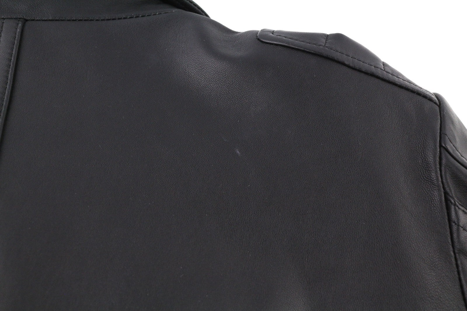 DIESEL R-Pusmir vyriška striukė M, juoda, avikailio odos, asimetrinė, užtrauktuku, RRP 655 € 