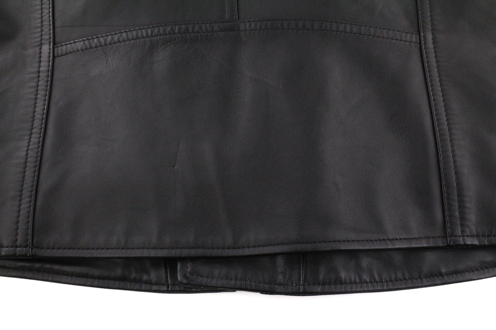 DIESEL R-Pusmir vyriška striukė M, juoda, avikailio odos, asimetrinė, užtrauktuku, RRP 655 € 