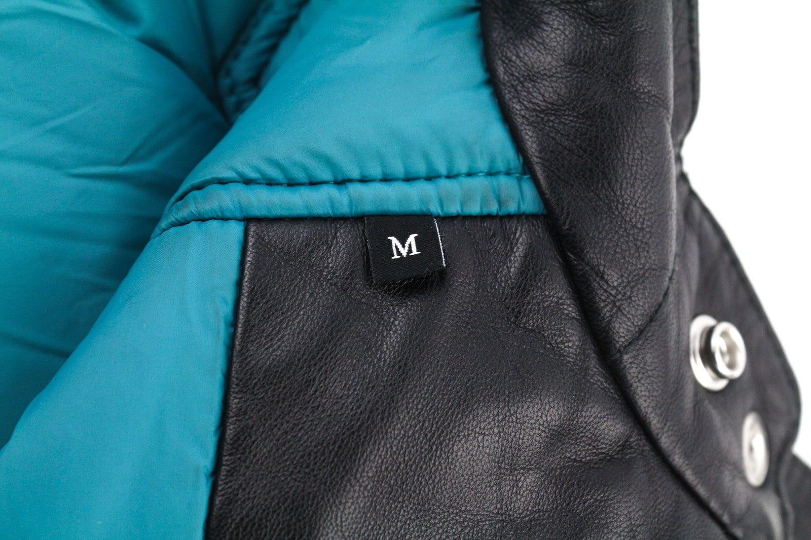 DIESEL L-Winter vyriška striukė M, juoda, ėriuko odos, paminkštinta, su juostele apykaklei 