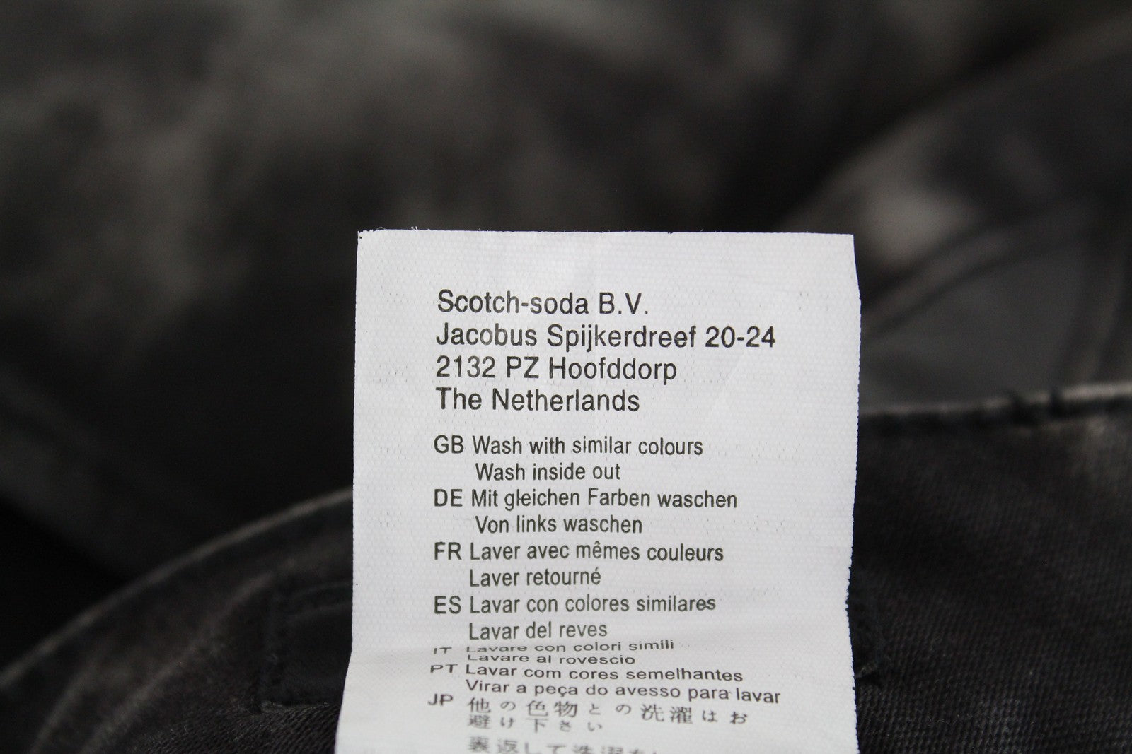 MAISON SCOTCH La Bohemienne moteriški džinsai W30 aptempti medvilniniai tamprūs pilki skalbti džinsai 