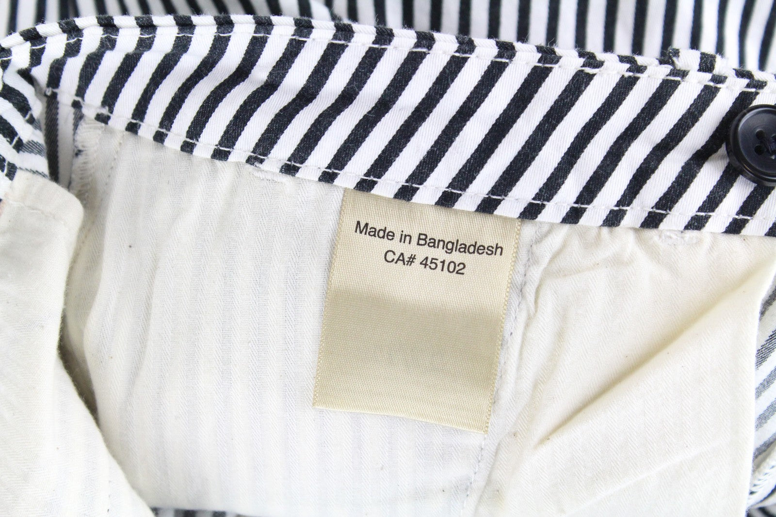 MAISON SCOTCH moteriškos kelnės ~W32/L31 baltos juodos dryžuotos aptemptos kelnės 