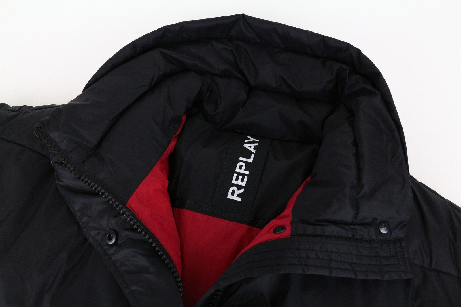 REPLAY moteriškas švarkas L, juodas, dygsniuotas, su pamušalu, ilgomis rankovėmis, rekomenduojama kaina 229 € 