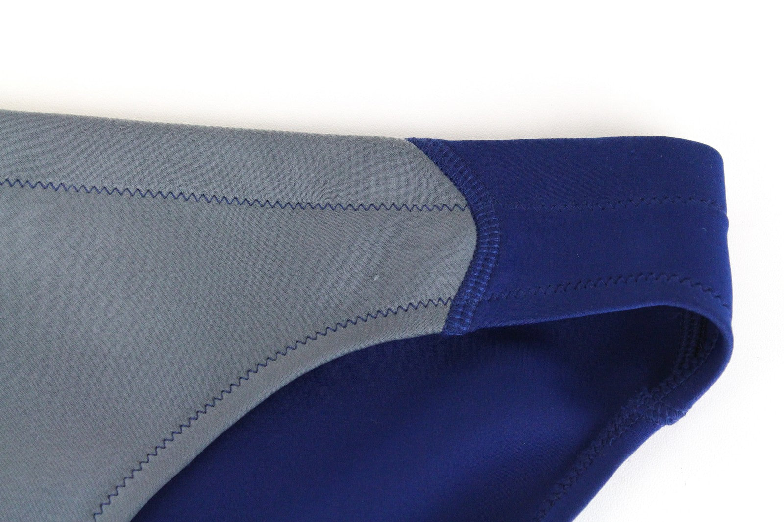 SWEATY BETTY Women's Swimwear ~M Blue Grey Logo Bikini Bottom Beach Fit