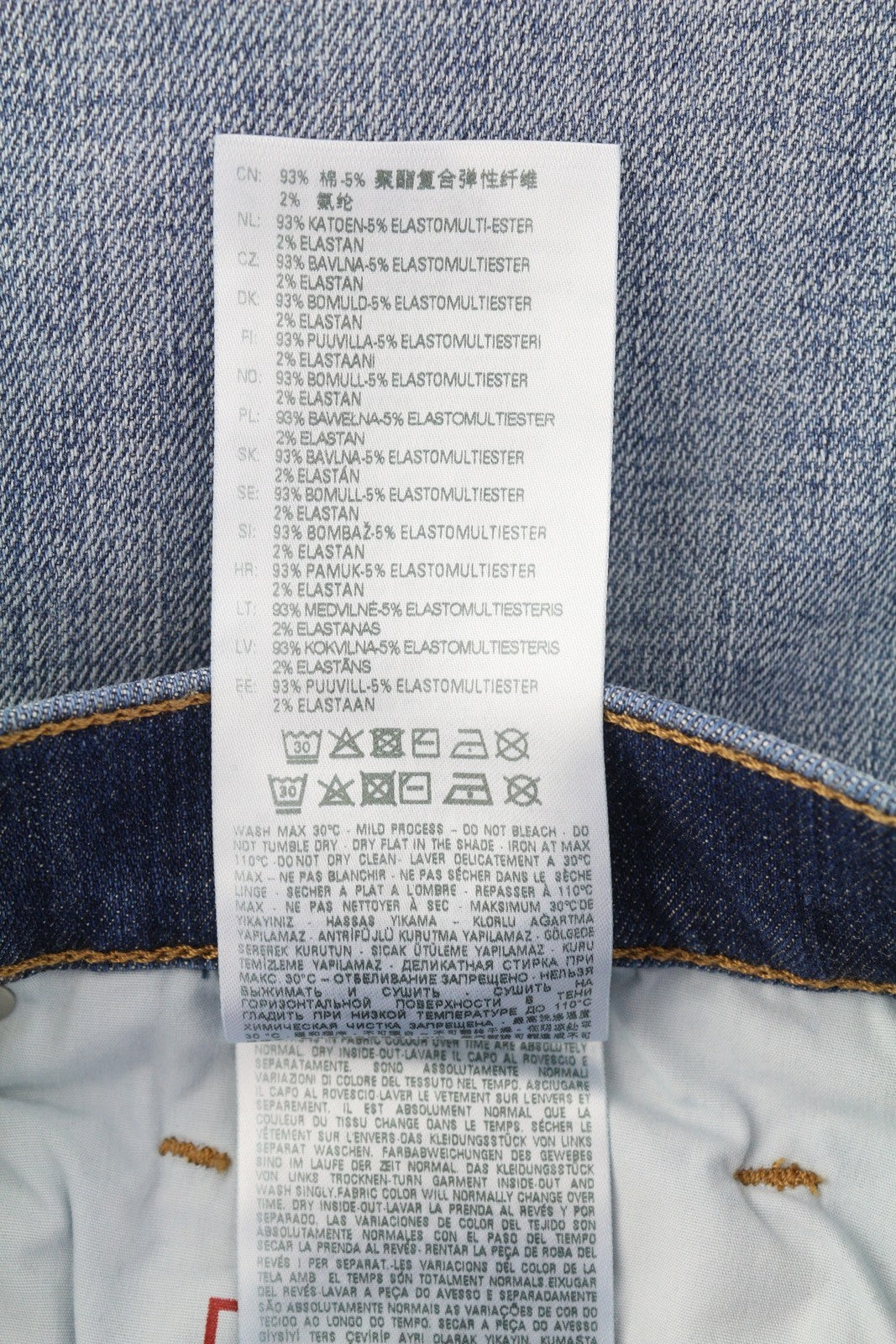 DIESEL 2019 D-Strukt 0DQAE vyriški džinsai W33/L30 Slim Zip Fly Fly Fade Effect RRP 175 € 