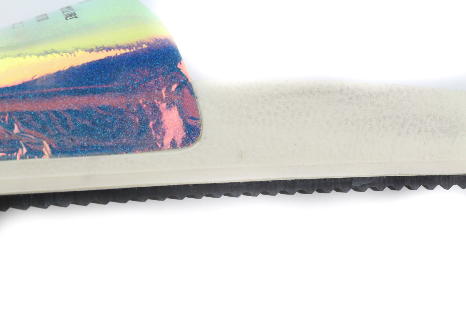 GOLDEN GOOSE Poolstar moteriškos šlepetės, 39 cm, baltos, vasarinės, užsegamos. 