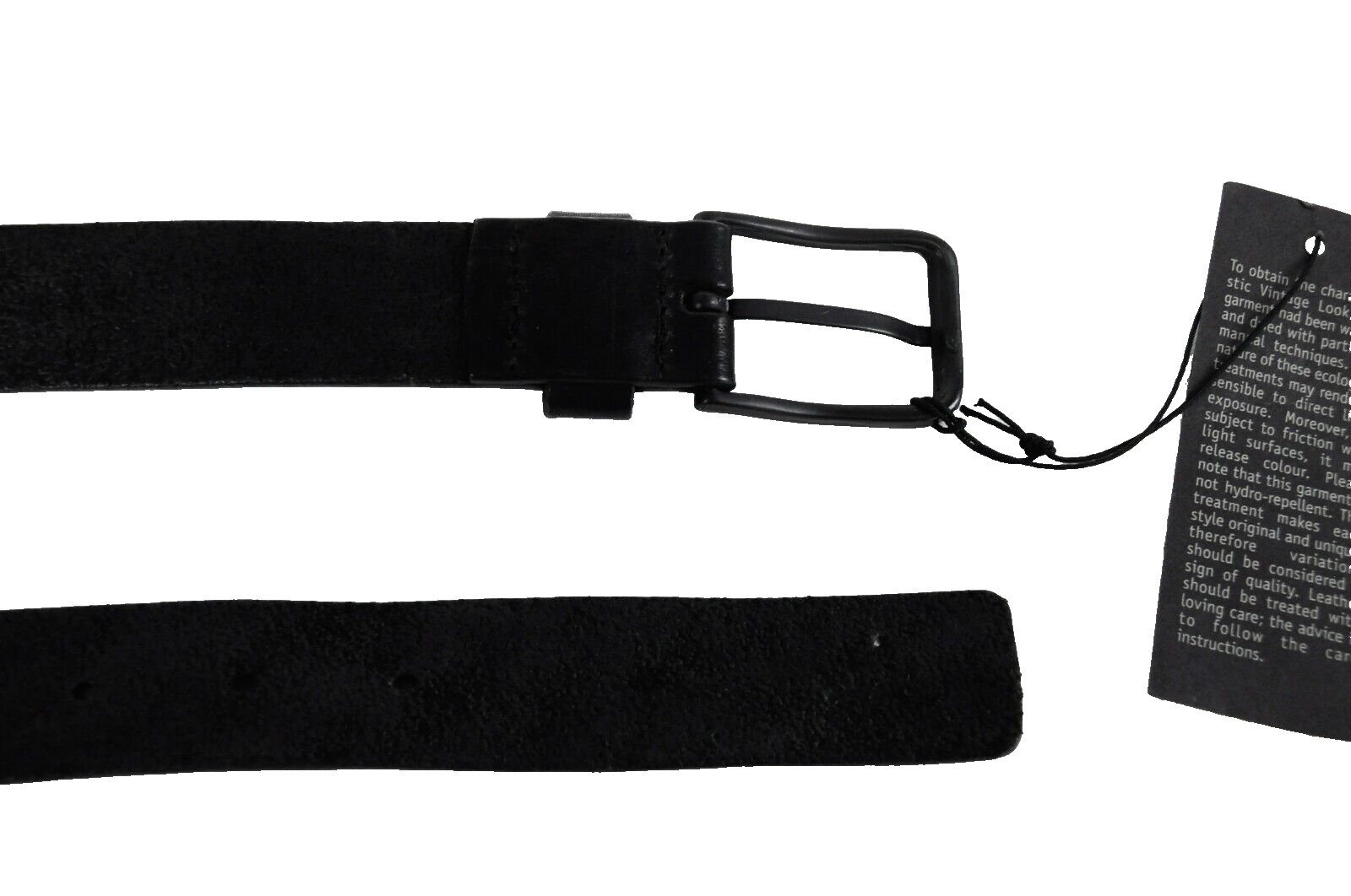 REPLAY vyriškas diržas 100 CM, juodas, odinis, laisvalaikio stiliaus, metalinė sagtis, graviruotas, plonas dizainas 