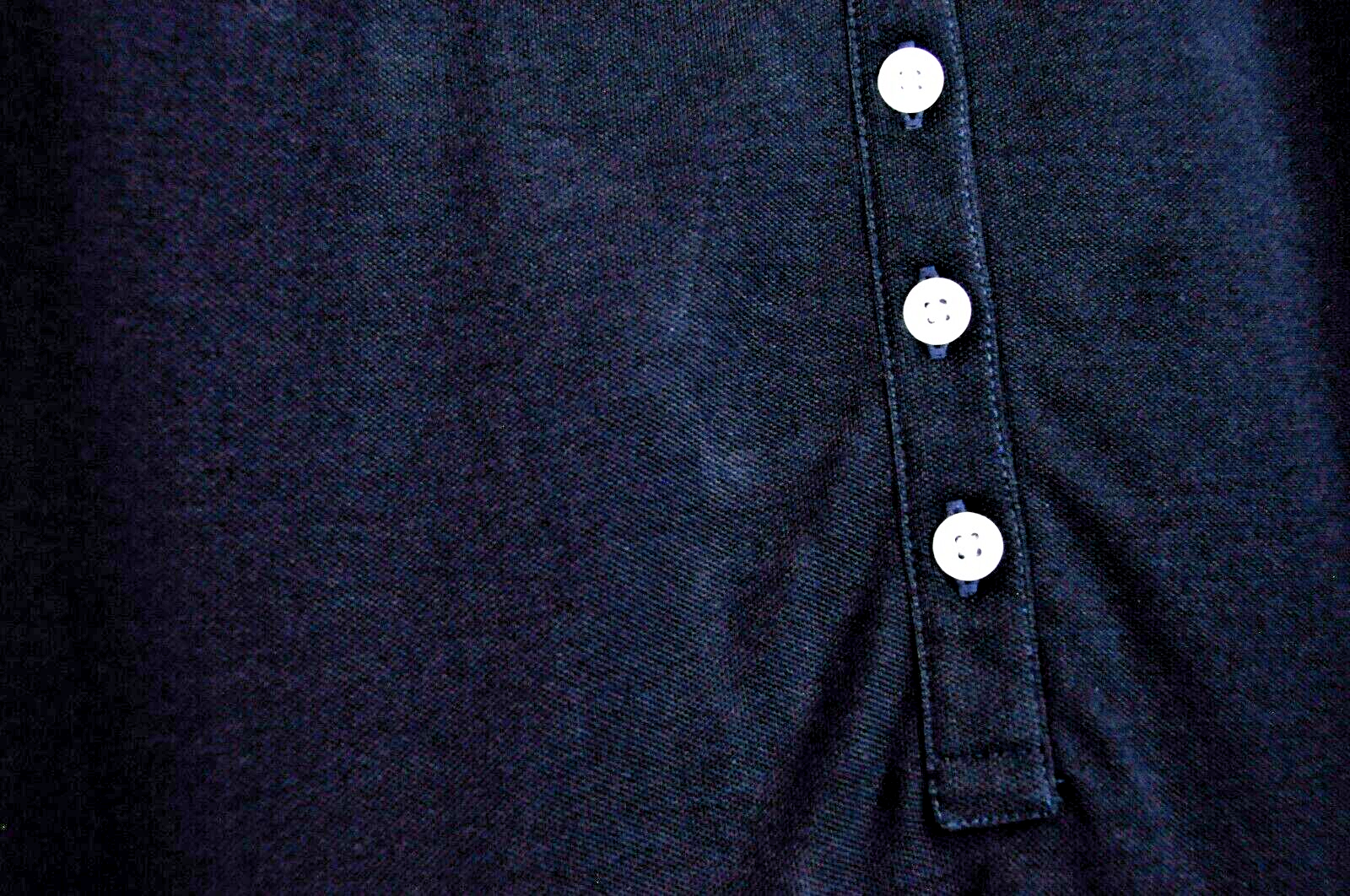 STATE OF ART Mens T-Shirt S Navy Short Sleeve  Cotton  Polo Casual