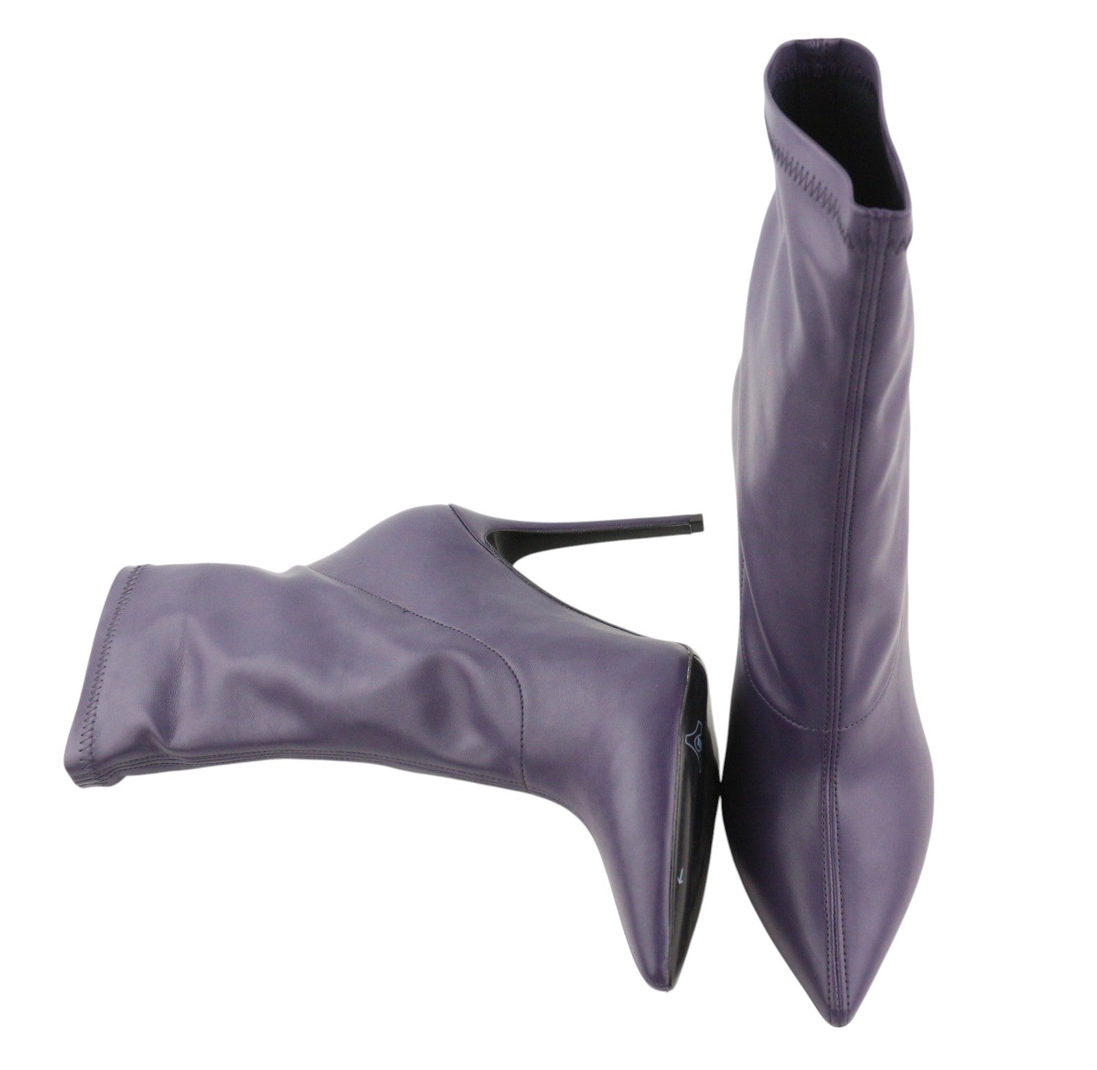 DIESEL D-Yucca AB moteriški aukštakulniai EU40 violetiniai dengti auliniai su kulniuku, RRP 300 € 