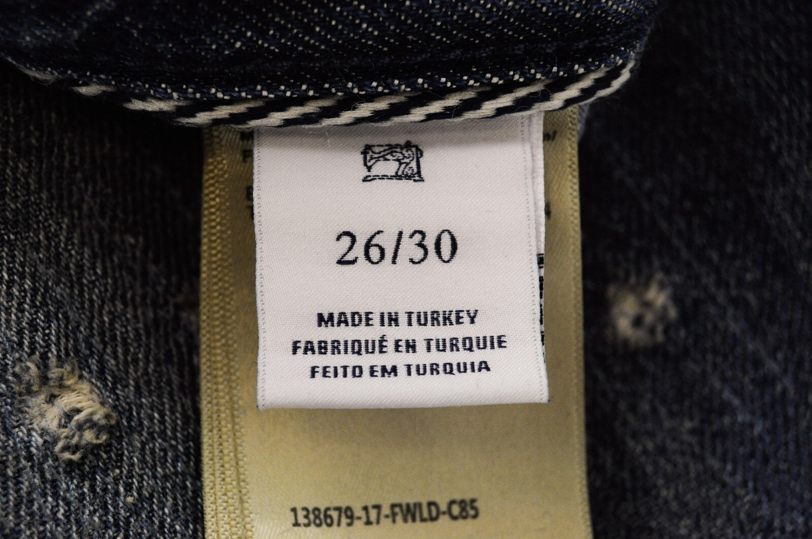 MAISON SCOTCH moteriški džinsai W26/L30 dirbtinės mėlynos spalvos lininiai „Boyfriend“ džinsai, L'Adorable 