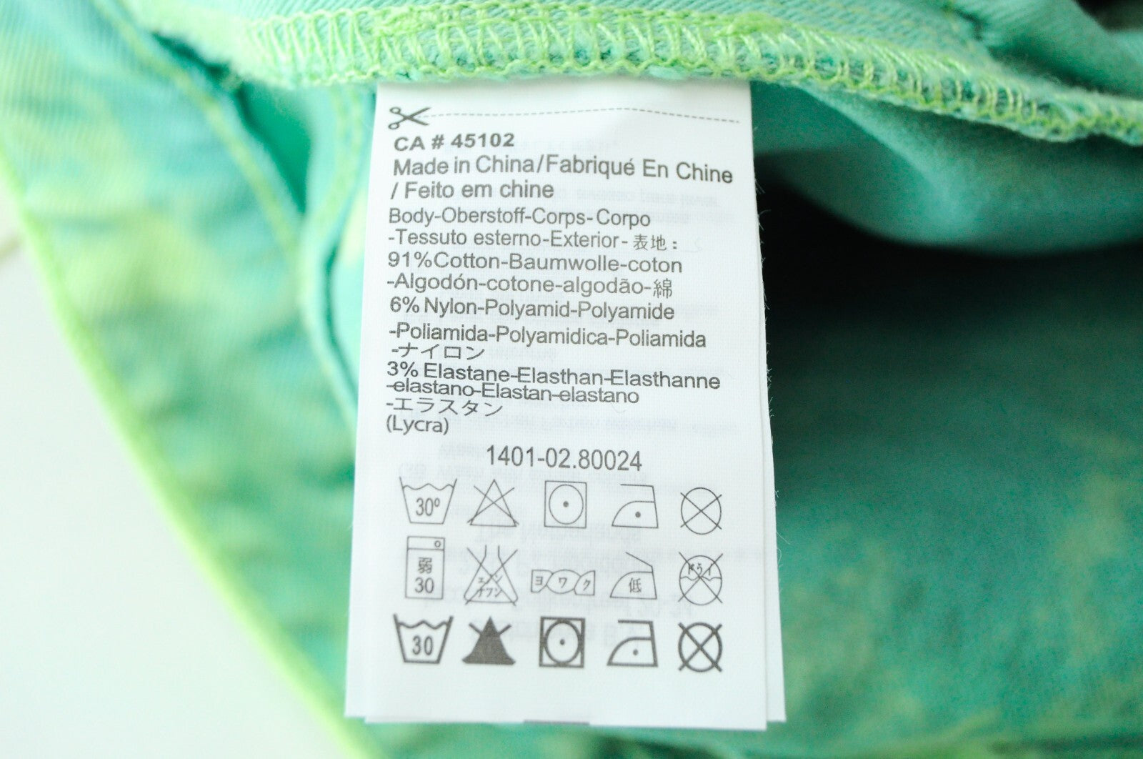 SCOTCH &amp; SODA vyriški džinsai W31/L32 itin ploni, žali, aukšta juostele, dažyti drabužiais 