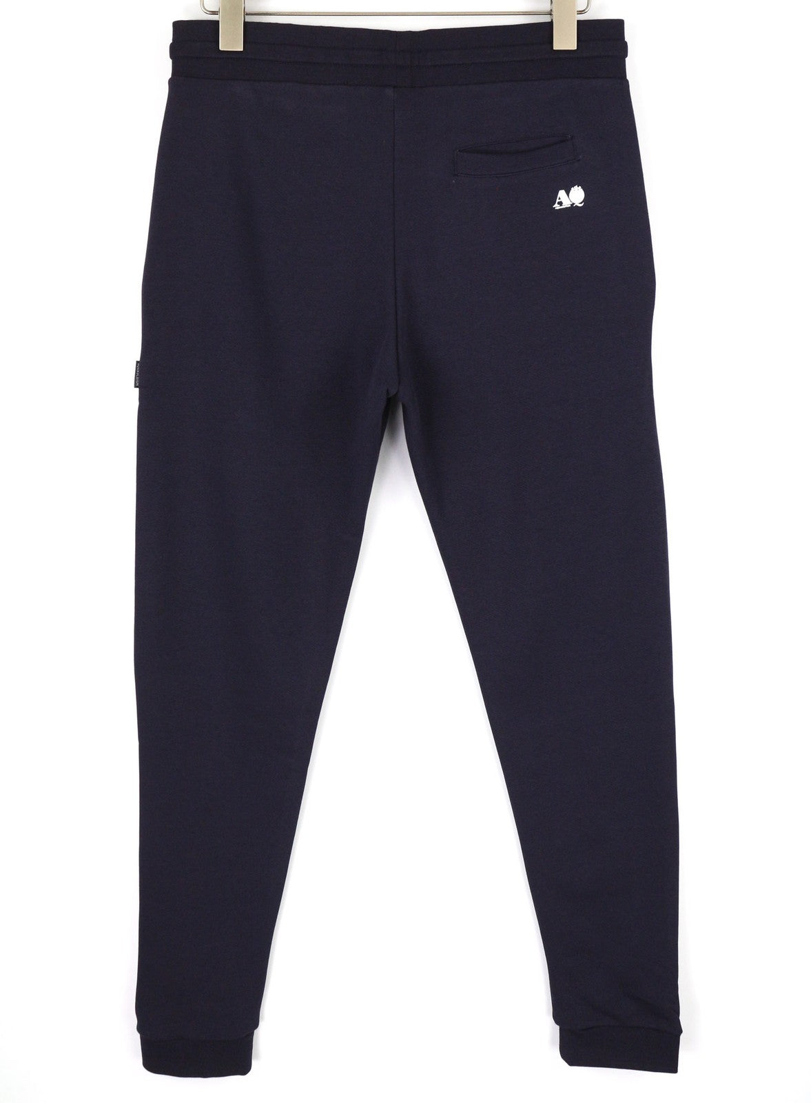 AQUASCUTUM PAAI02 vyriškos kelnės L mėlynos su raišteliu juosmeniu visiems metų laikams skirtos sportinės kelnės 