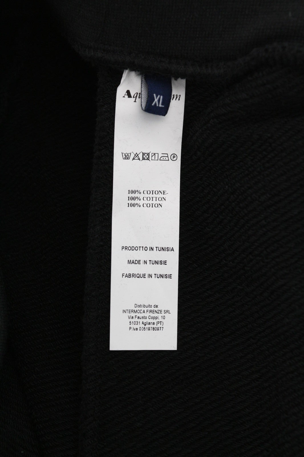 AQUASCUTUM PAAI03 vyriškos kelnės XL dydžio juodos sportinės kelnės su raišteliu juosmenyje