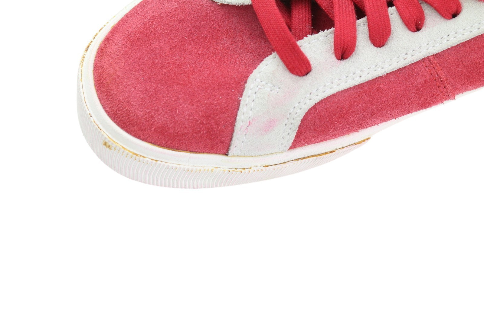 DIESEL S-Mydori LC vyriški sportbačiai, raudoni, zomšiniai, odiniai, migdolų spalvos, žemakulniai, RRP 200 € 